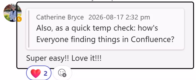 Teammate comment: Super easy!! Love it!!!